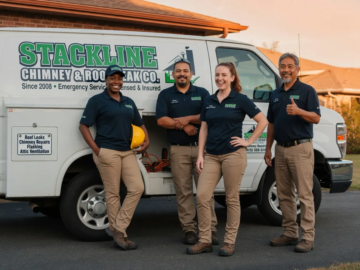 Chimney flashing repair company in Breaux Bridge, LA